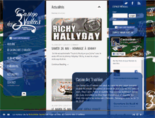 Tablet Screenshot of casino3vallees.com